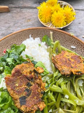 Hausgemachtes Bio-Gericht (Mittag- oder Abendessen)