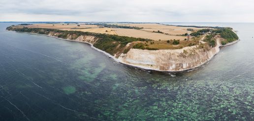Kreidefelsen am Wasser