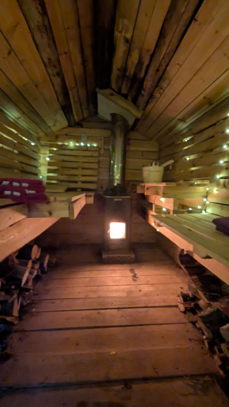 Sauna de uso exclusivo