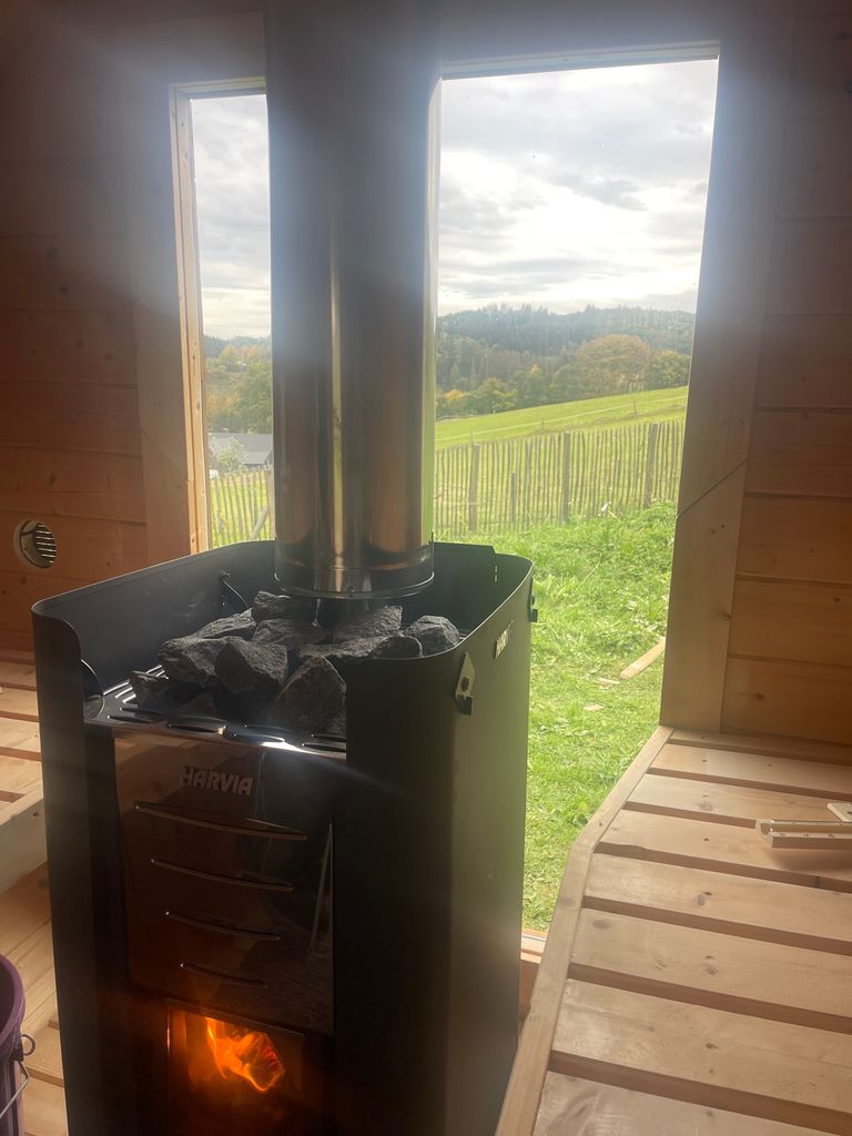 Ausblick Panorama Fenster Aus Schlaffass