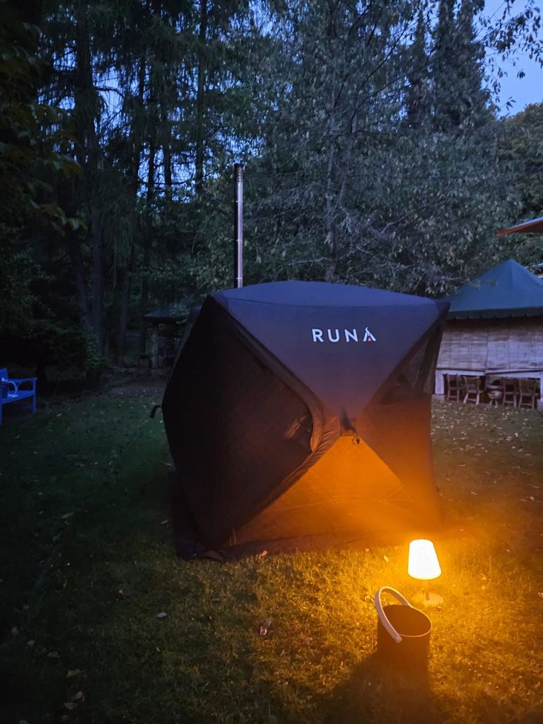 Tenda sauna mobile