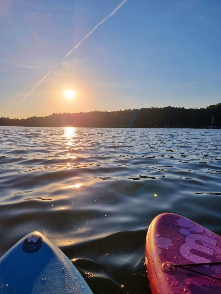 Evening atmosphere on Lake Steinhude