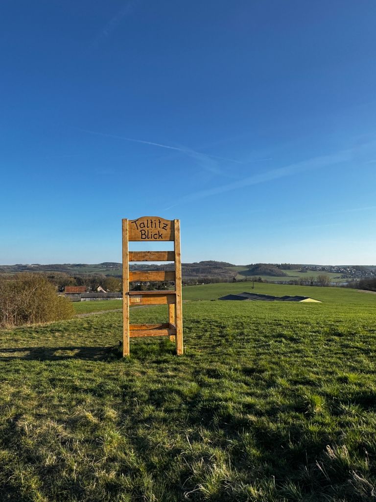 Vista su Taltitz (circa 15 minuti a piedi dal campeggio)