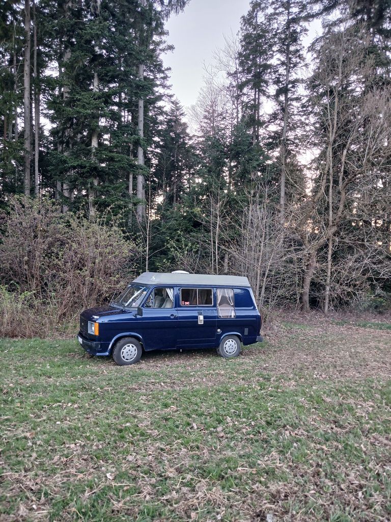 Stellplatz am Waldrand