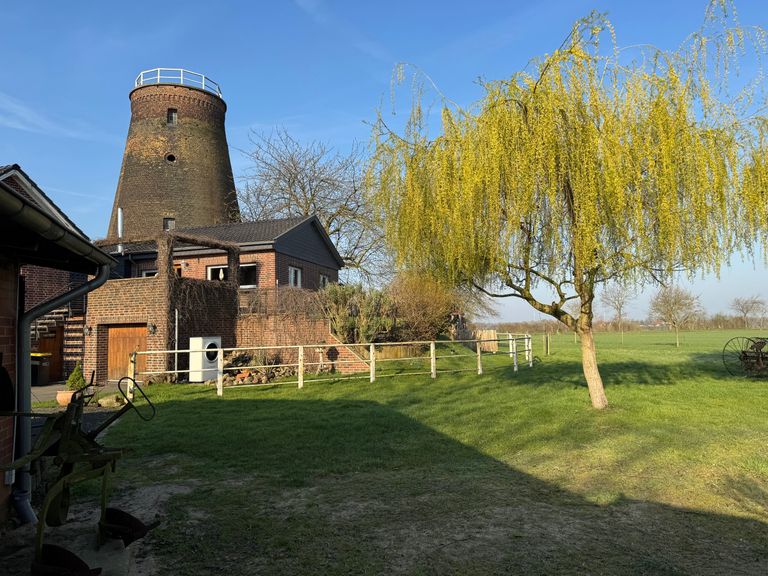 Blick von eurem Stellplatz auf unseren Hof