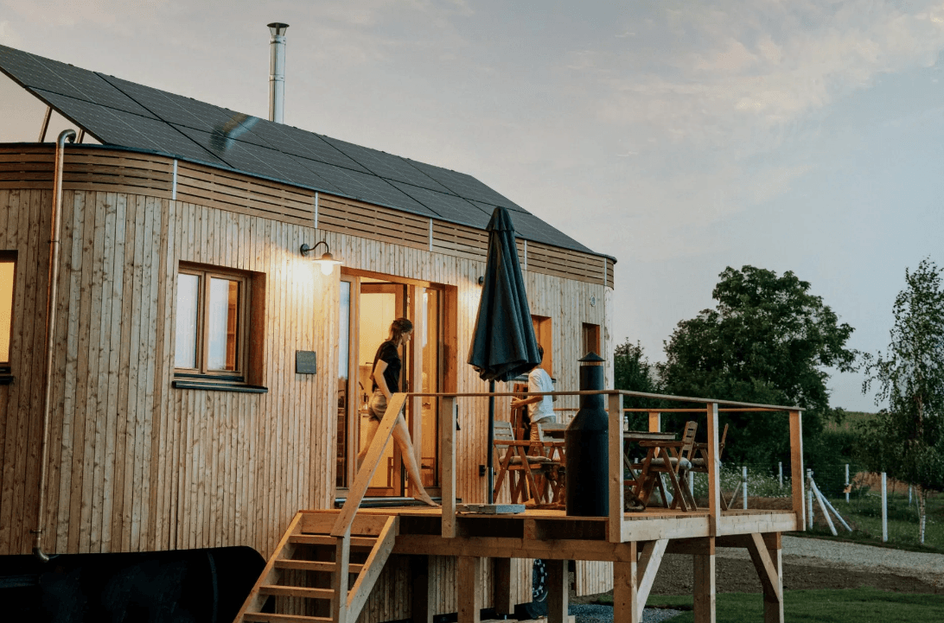 Tiny House buchbar auf hinterland.camp
