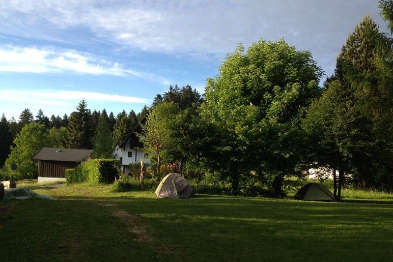 Camping im Fichtelgebirge - traumhafte Alleinlage